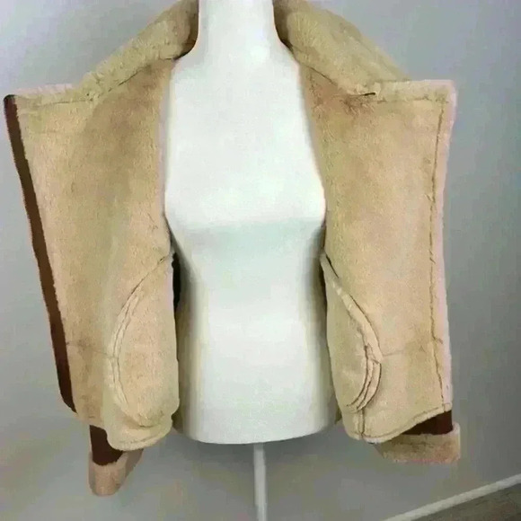 a.n.a Midweight Motorcycle Jacket with Faux Fur Size Large NWT - Picture 9 of 16